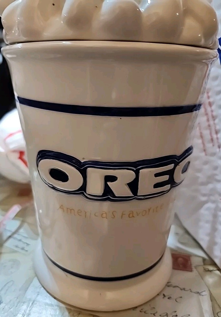 Oreo Cookie Jar Nabisco Dopamine Decor - Fun! - Nice