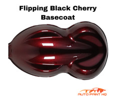 Black Cherry Flip Pearl Basecoat High Solids Clear Gallon Car Auto Paint Kit