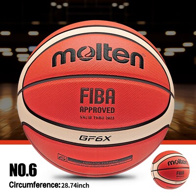 Molten GM6X Basketball Standard Ball Women's Training Sport Ball