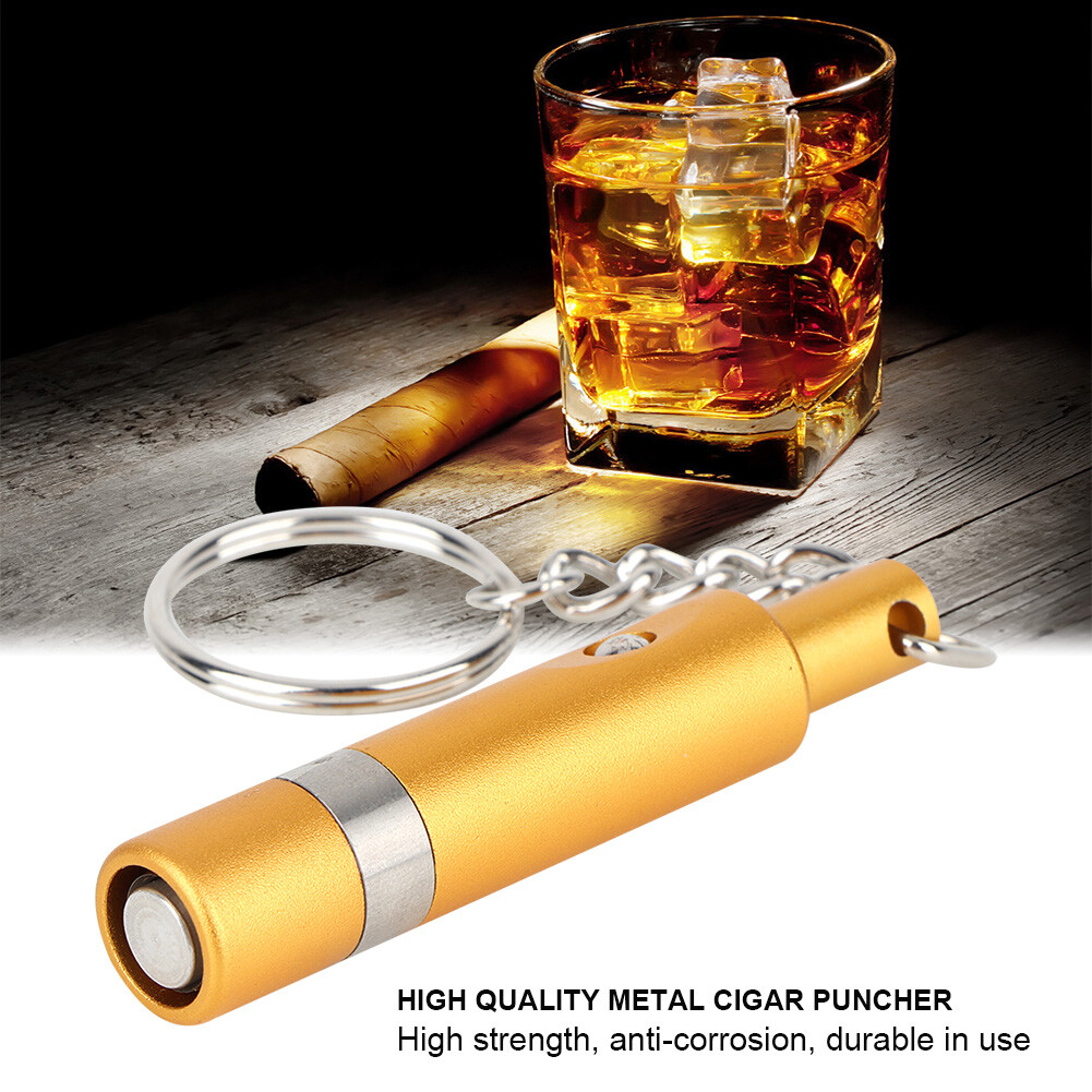 Cigar Cutter Cigar Hole Punch Metal High Quality For Cigar Lover Men eBay