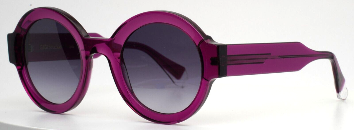 35. NEW  DESIGNER Bold Purple & Green Round Sunglasses for Women sdfsfas2_2000x.jpg?v=1747082737 main image 2