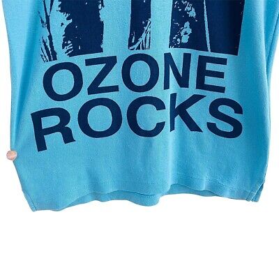 OZONE ROCKS Hysteric Glamour Tee Shirt Light Blue Size S OZONE ROCKS Hysteric Glamour Tee Shirt Light Blue Size S