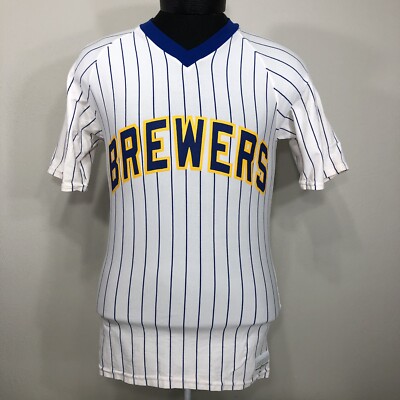 brewers pinstripe jersey