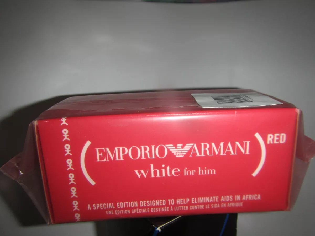 EMPORIO SPRAY 1.7oz/50ml HIM/MEN eBay WHITE GIORGIO RED TOILETTE SEALED EAU DE ARMANI |