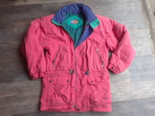 Giacca cappotto funk Roffe donna S rosa anni 80 C3