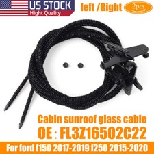 Crew Cab Sunroof Glass Cables For 17- 19 Ford F150 2015-20 For F250 F350 F450