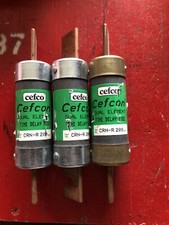 Cefco Cefcon CRN-R 250 Dual Element Time Delay Fuse CRN R 250 Amp Lot Of 3