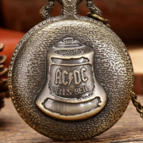 AC/DC Pocket Watch Hells Bell AC DC 80's Rock & Roll Retro Vintage ...