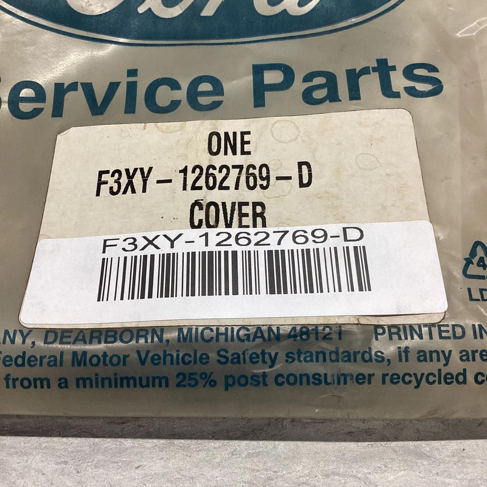 Оригинальная отделка наружного щитка сиденья Mercury Villager 1993-1995 годов выпуска F3XY-1262769-D - Изображение 4 из 4