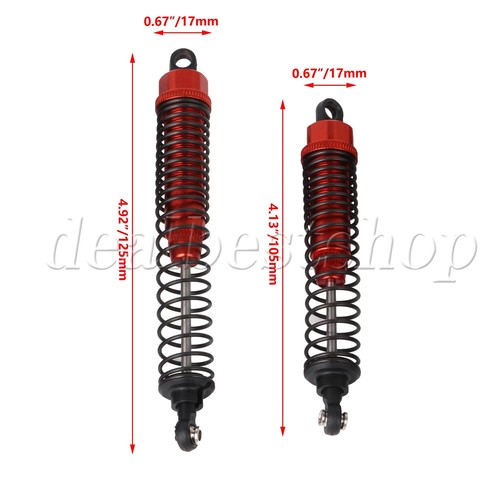 8x RC1:10 Front Rear Shock Absorber Replacement for AXIAL Rock Crawler - Picture 9 of 9