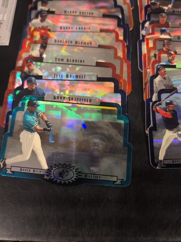 1996 Upper Deck SPX Die Cut Lot X19 Ramirez Sheffield Larkin Bagwell Jose Tom - Picture 5 of 9