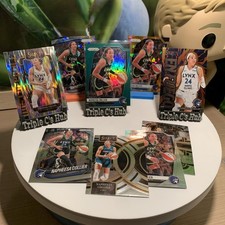 2024-25 Panini Prizm WNBA Napheesa Collier Parallel Card Lot Lynx Team USA