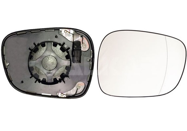 Spiegelglas AußEnspiegel Alkar 6426885 FüR X3 X1 BMW E84 Beheizbar AsphäRisch-image