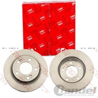 2X TRW Bremsscheiben 294Mm BelÜFtet Vorne Passend FÜR Ssangyong Actyon Kyron