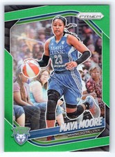 Maya Moore 2025 Prizm WNBA Green Prizm! Lync Legend