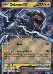Zekrom ex (Black Bolt Stamped) 034/086 Double Rare