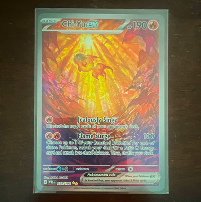 The Pokémon Company Chi-Yu ex 259/193 Paldea Evolved Holo EN SIR Basic 190HP