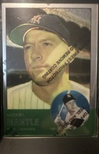 1996 Topps - Mickey Mantle Commemorative Reprints #13 Finest 1963 Topps
