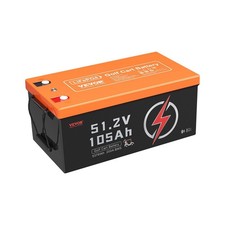 48V 105Ah Golf Cart Lithium Battery with LCD Monitor and 4000 Cycles