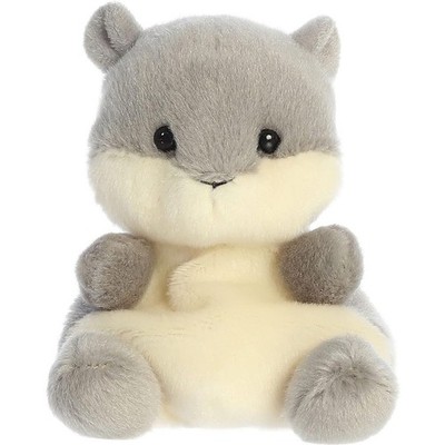 Aurora  Palm Pals  Gus Grey Squirrel  5 Inch Stuffed Animal Toy #1-130 Forest