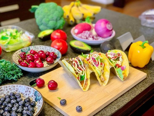 Taco Holder - Taco Stand Stainless Steel Set of 4, Dishwasher, Oven and Grill... - Picture 4 of 7