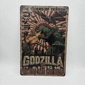 Godzilla Sign | eBay