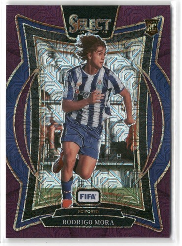 2024-25 Panini Select FIFA #50 Rodrigo Mora Purple Mojo