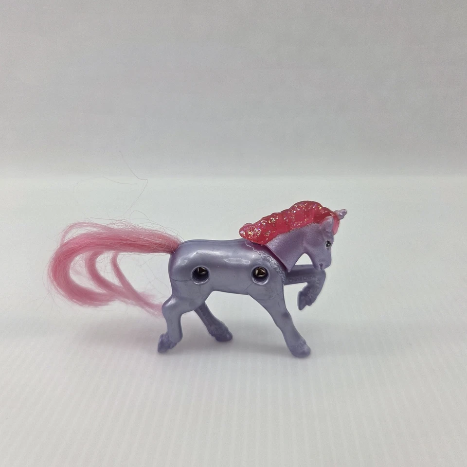 Vintage 1996 Tonka Littlest Pet Shop Purple Unicorn 2.5" Toy Figure - Image 3 of 3