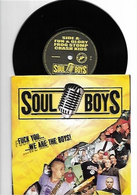Soul Boys ''We are the boys'' 7'' Austria´01 black Frog Stomp Glory Punk Rock Oi