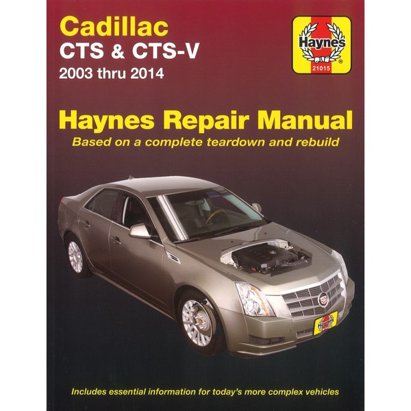Cadillac CTS CTS-V 2003-2014 USA US Kanada Import Reparaturhandbuch Haynes-image