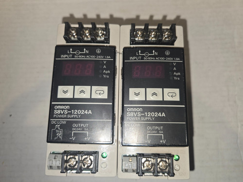 Omron S8VS-12024A Power Supply 24V 5A
