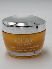 OLAY Ultimate Vitamin C Complex Antioxidants Peptide24 Hydrating Moisturizer 1.7