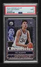 2022-23 Panini Chronicles Draft Picks Pulsar Chet Holmgren #1 PSA 9 MINT 14lc