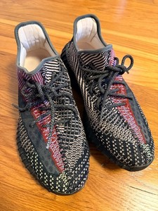 adidas Yeezy Boost 350 V2 Yecheil Non-Reflective Black Multi FW5190 Mens Size 12