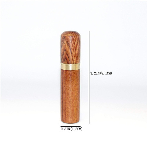 Vecent Portable Wood Toothpick Holder Mini Toothpick box Pocket Toothpick Hol... - Picture 3 of 3