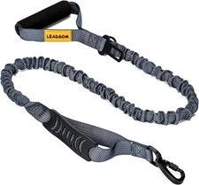 6FT Highly Reflective Heavy Duty Elastic Bungee Medium and Large Dog Leash 