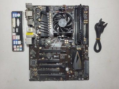 ASRock FM2A88X Extreme6 Motherboard AMD A8-5600K, 8GB RAM, IO Shield #1365