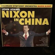 JOHN ADAMS Nixon In China - MARIN ALSOP - NAXOS 3CD BOX 2009 NEW SEALED
