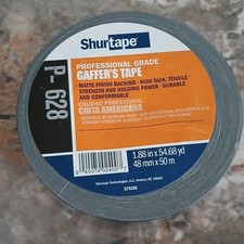 Shurtape P-628 Gaffer's Tape 1.88 in x 54.68 yd 48 mm x 50 m