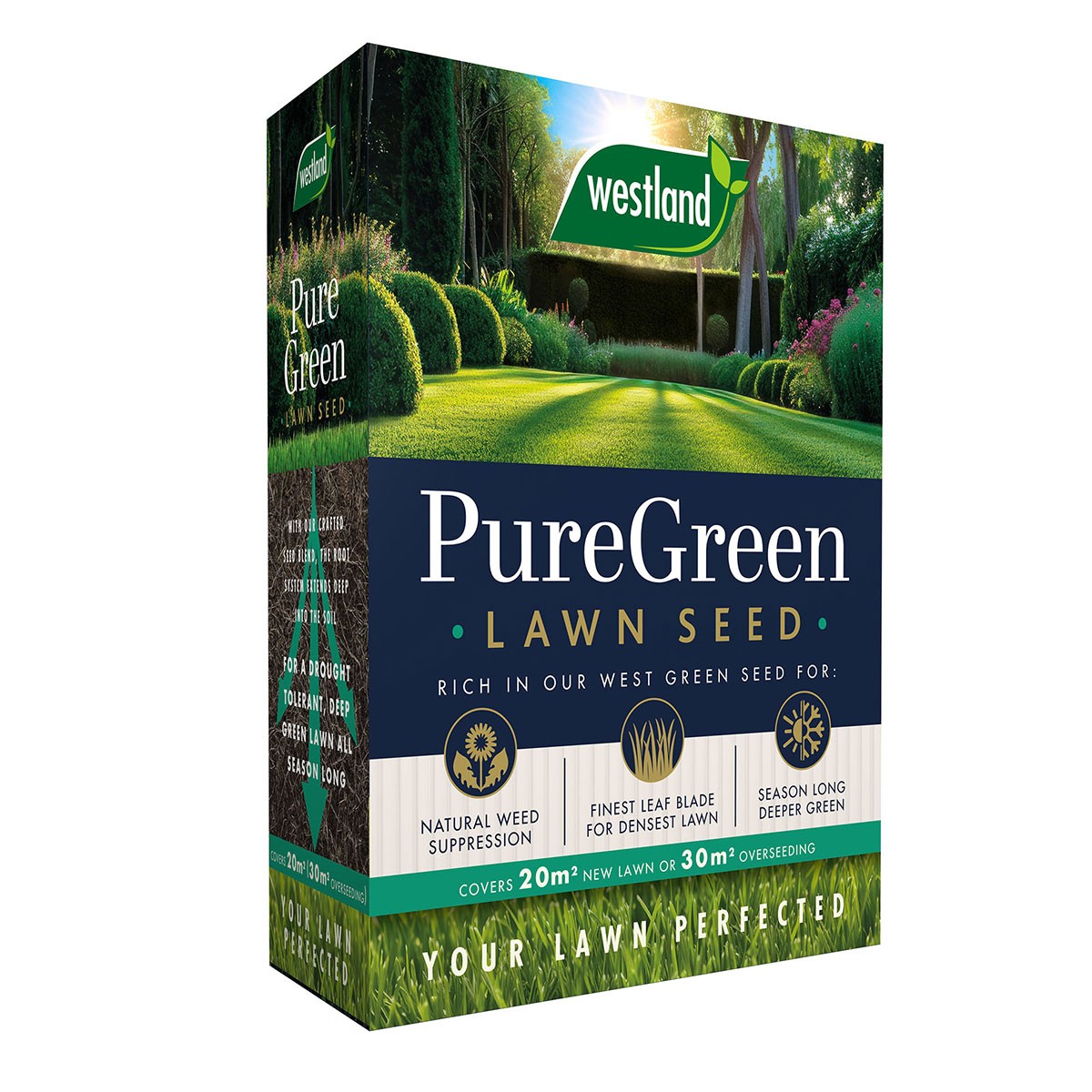 Westland PureGreen Lawn Seed - 20m²