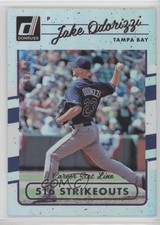 2017 Panini Donruss Stat Line Career 159/500 Jake Odorizzi #157 15ee
