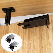 Adjustable Child Proof Door Locks for Top of Door, Heavy-Duty Metal Childproof D