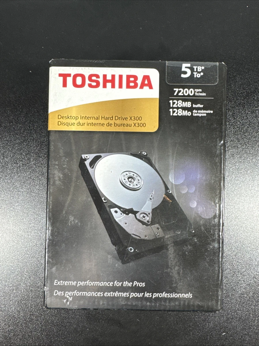 Toshiba Internal Hard Disk Drives 5 TB Storage Capacity for sale