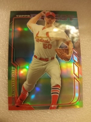 2014 Topps Finest Refractor Adam Wainwright #2