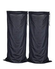 Wood Chipper Shredder Bag - Extra Large 24" x 48" Leaf Mulcher Shredder Colle...