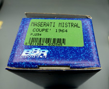 1/43 SCALE B B R MODELS MASERATI MISTRAL 1964 COUPE UNASSEMBLED  KIT-NOS