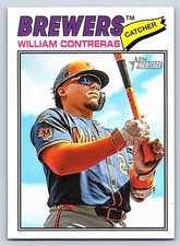 WILLIAM CONTRERAS BREWERS  2026 TOPPS HERITAGE SP #214