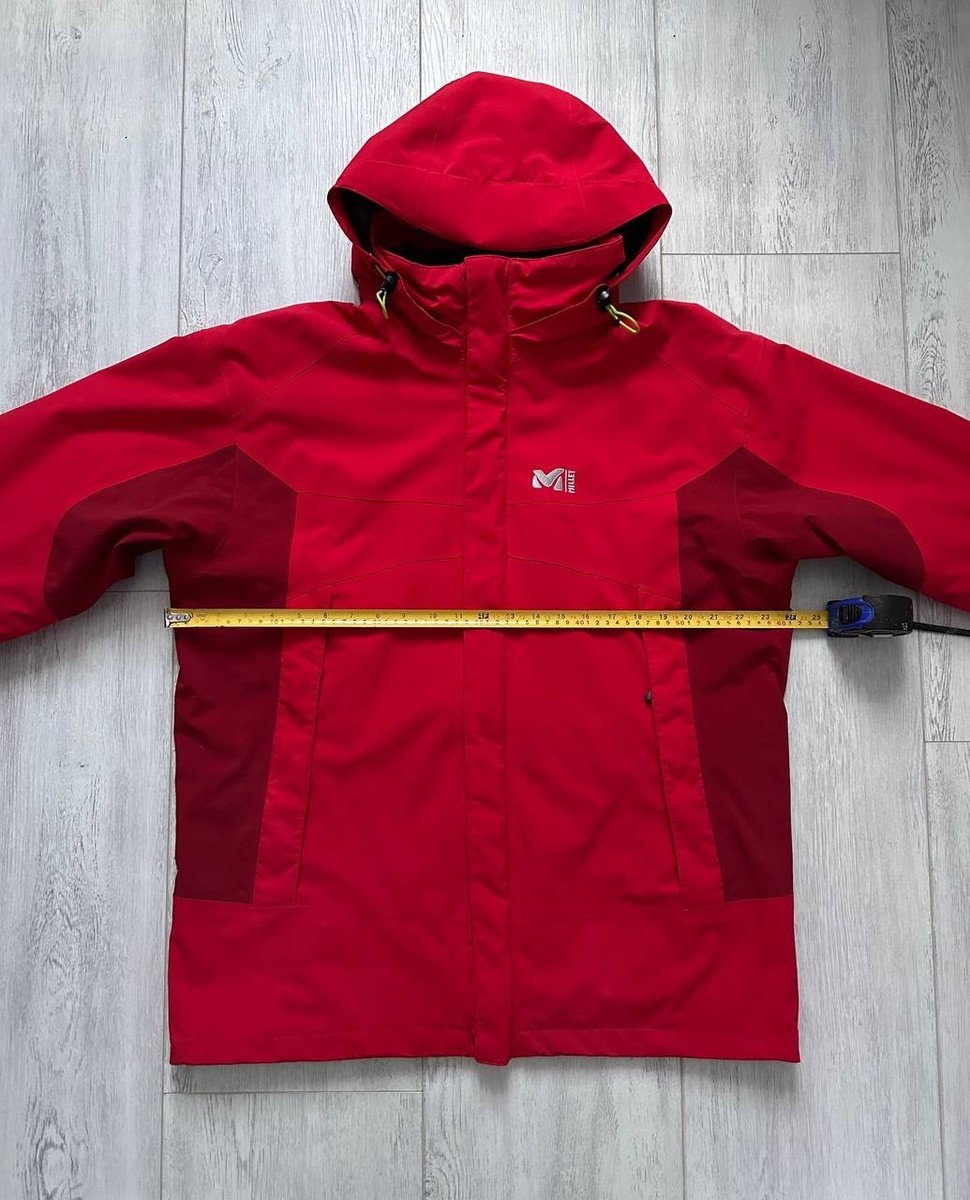 Millet Goretex Outdoor Jacket Red Men's Expert Series Size XL | eBay