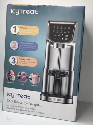 Ice Cream Maker Machine 12-in-1 Full Automatic Stainless Steel Ice Cream Machine