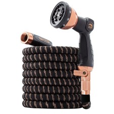 Pocket Hose Copper Bullet 75 FT Expandable Garden Hose 650 PSI No Kink
